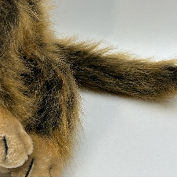 Monkey 10” Plush Realistic Brown Ape Chimp Ty 1998 Cha Cha Stuffed Animal Toy - Picture 4 of 10